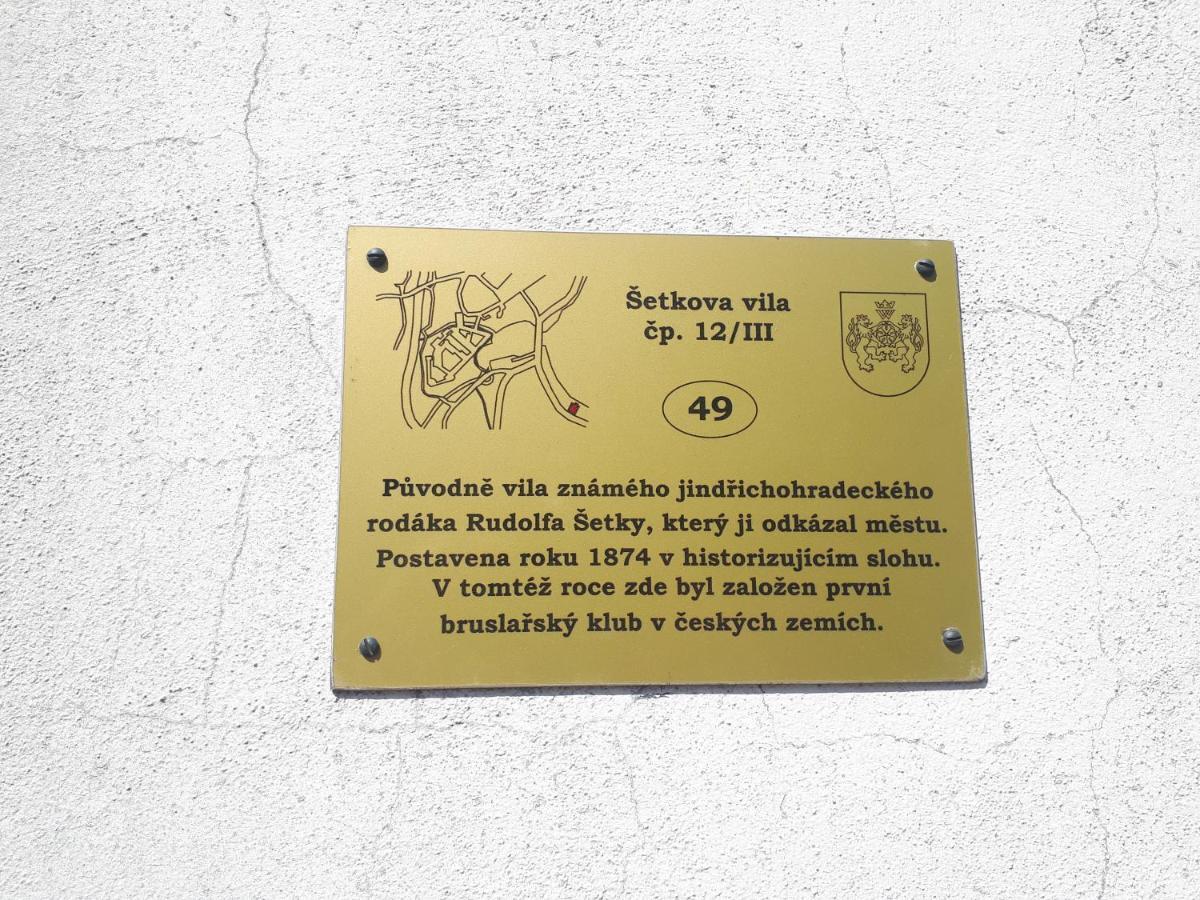 Apartmany Setkova Vila Jindrichuv Hradec Bagian luar foto